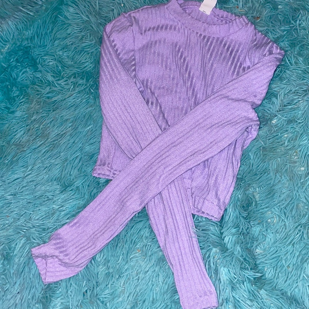 XS purple shirt